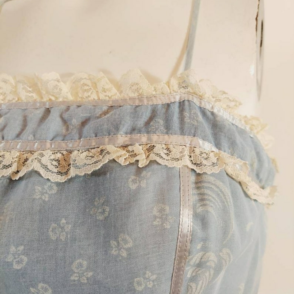 SOLD Candi Jones 70s boho gunne sax style prairie dress cottagecore hippie - Picture 3 of 8